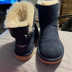 Koolaburra navy ankle boot by Ugg